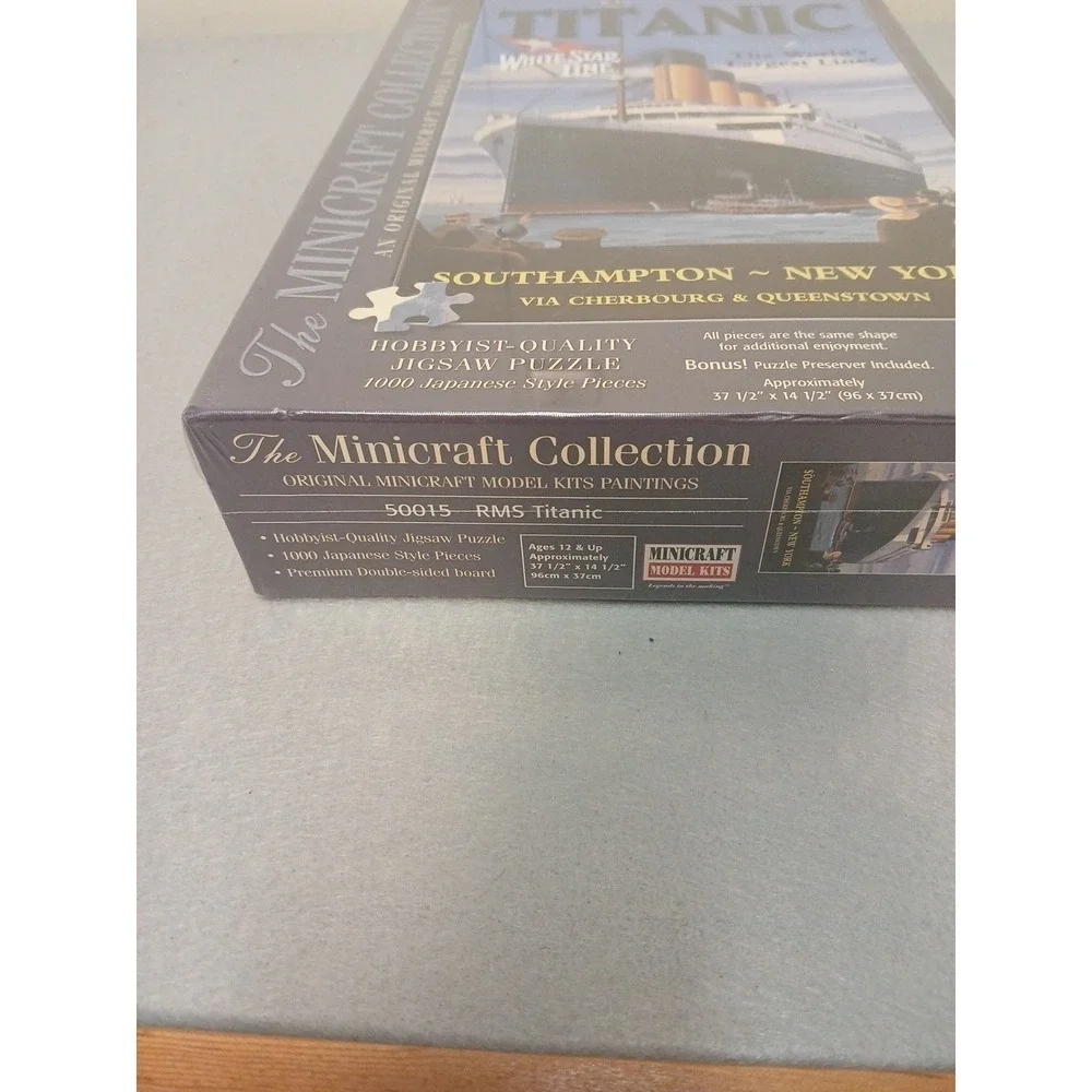 The Minicraft Collection TITANIC 1000 Piece Japanese Style Jigsaw Puzzle NEW